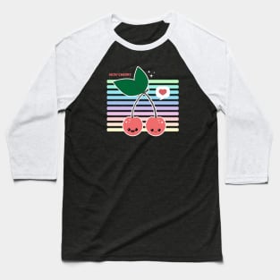 Kawaii Cherries Baseball T-Shirt